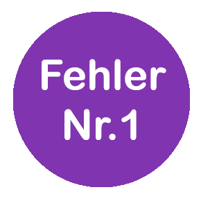 fehler nummer 1