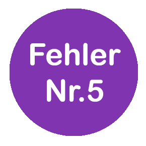 fehler nummer 5