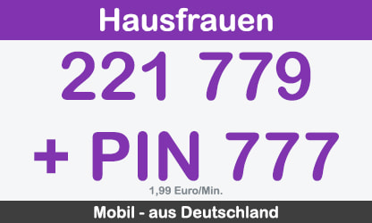 telefonerotik privat mit sexy hausfrauen